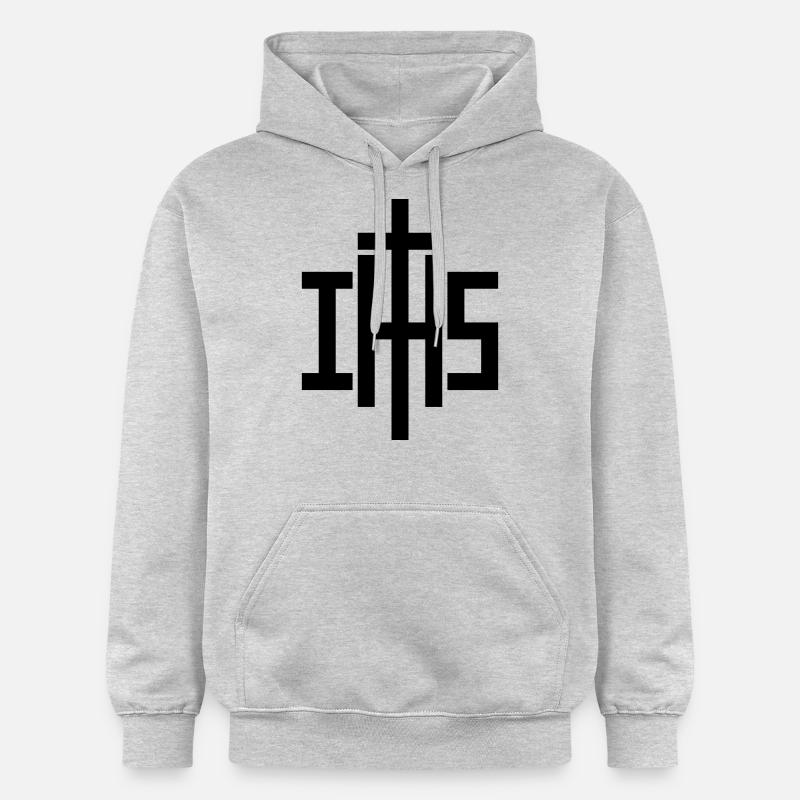 IHS - Sweat à capuche Softstyle® Gildan Unisexe - gris clair chiné