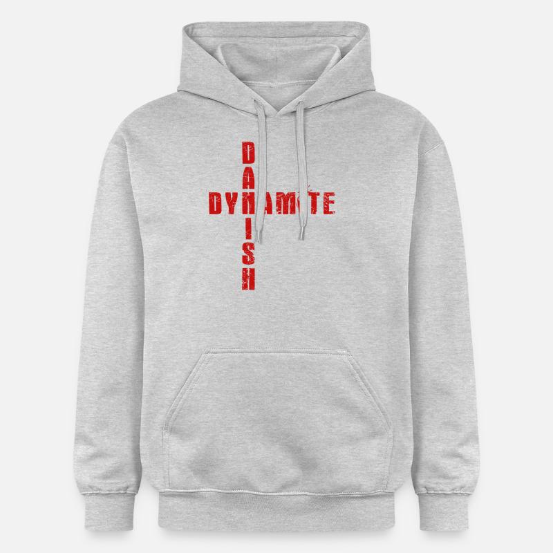 Danish Dynamite - Sweat à capuche Softstyle® Gildan Unisexe - gris clair chiné