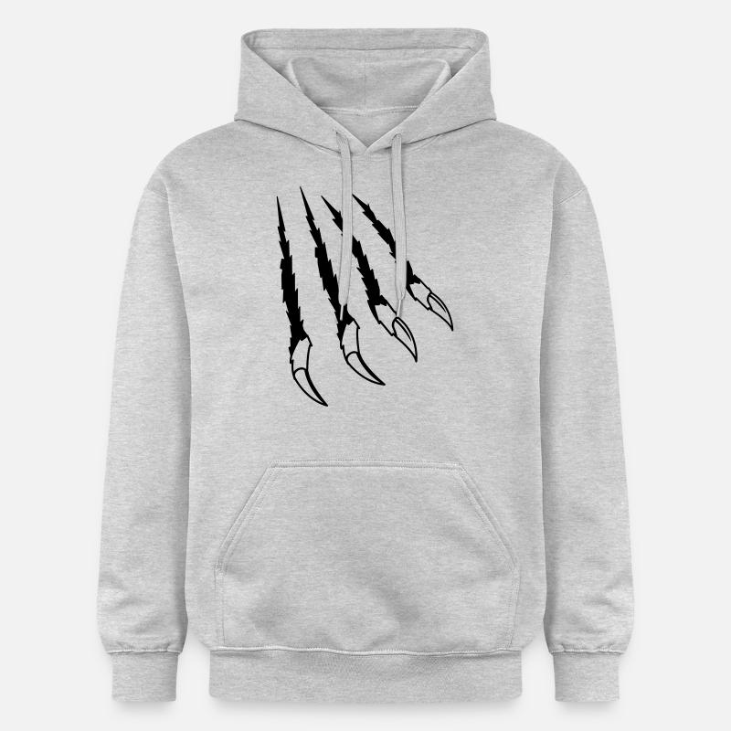 Scars Beast - Sweat à capuche Softstyle® Gildan Unisexe - gris clair chiné