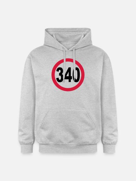 speed limit 340_v1 - Gildan Unisex Softstyle® Midweight Hoodie - light heather grey