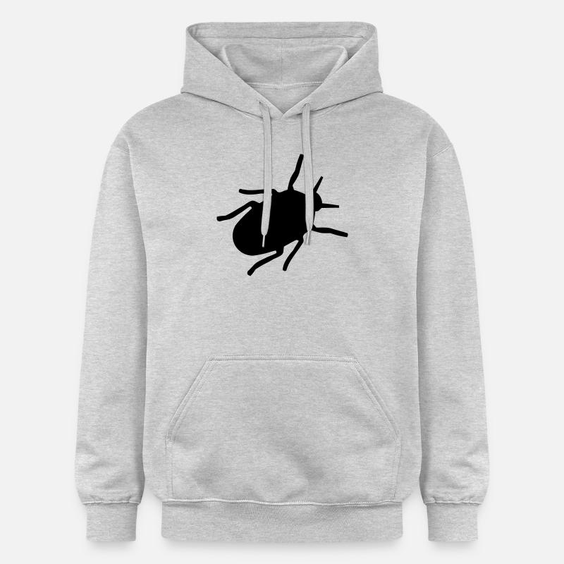 Coléoptère - Sweat à capuche Softstyle® Gildan Unisexe - gris clair chiné
