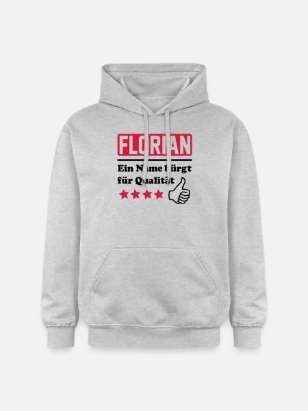 florian - Gildan Unisex Softstyle® Midweight Hoodie - light heather grey
