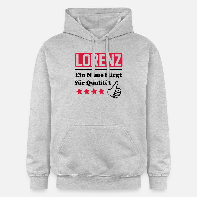 lorenz - Gildan Unisex Softstyle® Midweight Hoodie - Hellgrau meliert
