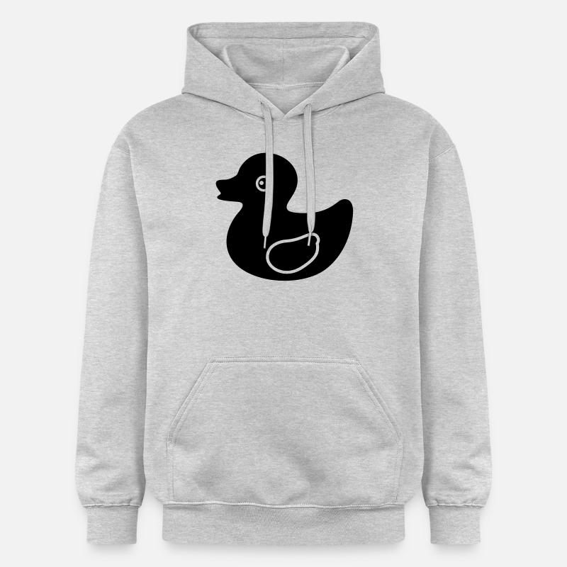 Rubber Duck - Sweat à capuche Softstyle® Gildan Unisexe - gris clair chiné