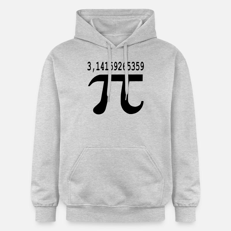 pi - Sweat à capuche Softstyle® Gildan Unisexe - gris clair chiné