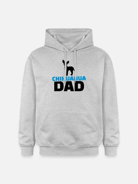 Chihuahua - Gildan Unisex Softstyle® Midweight Hoodie - Hellgrau meliert