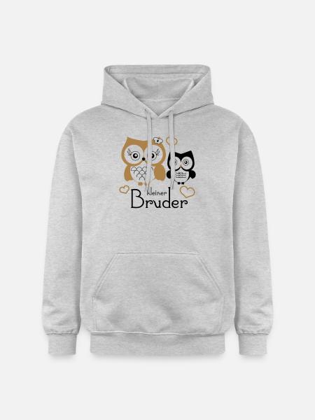 kleiner Bruder - Gildan Unisex Softstyle® Midweight Hoodie - light heather grey