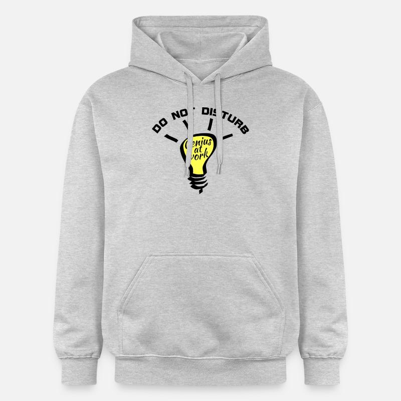 Ne pas déranger - Sweat à capuche Softstyle® Gildan Unisexe - gris clair chiné