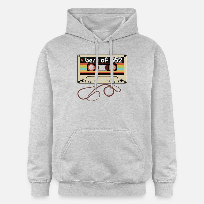Millésime légendaire 1952 - Sweat à capuche Softstyle® Gildan Unisexe - gris clair chiné
