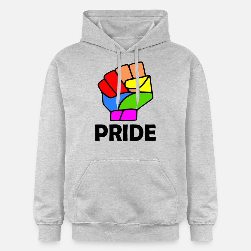 Pride - Sweat à capuche Softstyle® Gildan Unisexe - gris clair chiné