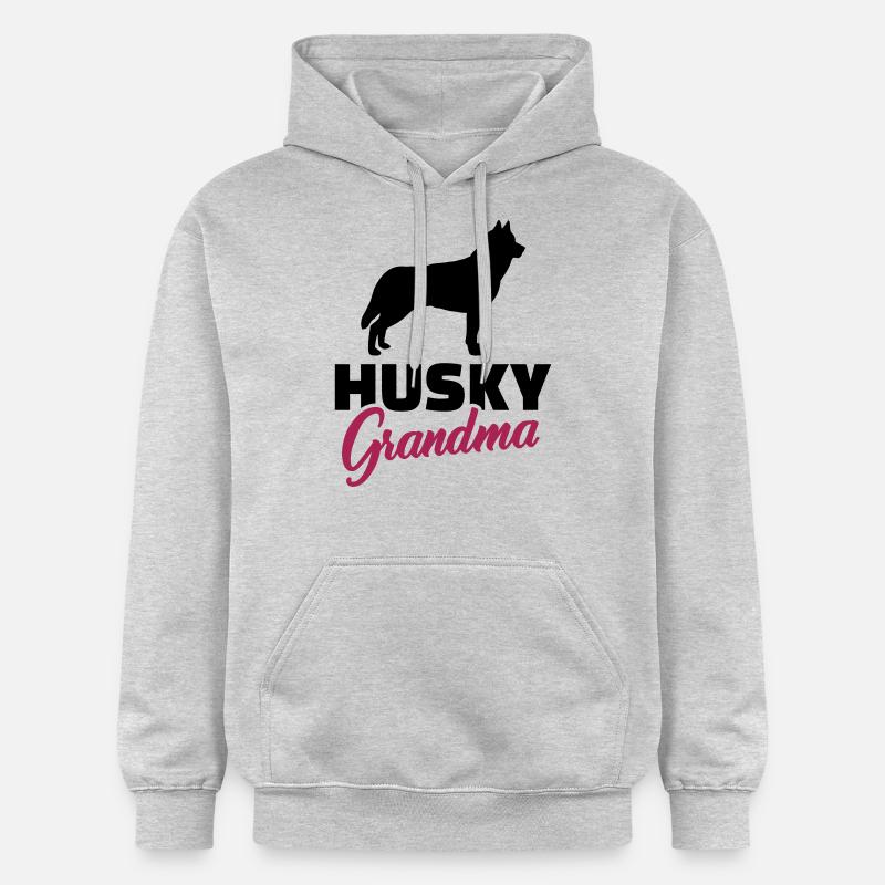 Husky - Sweat à capuche Softstyle® Gildan Unisexe - gris clair chiné
