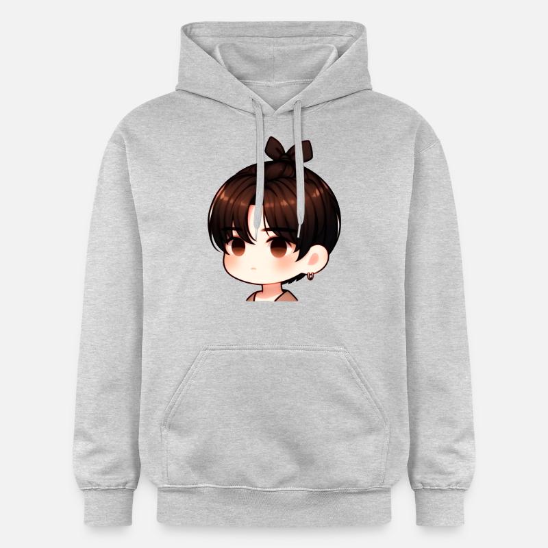 Cool Boys - Sweat à capuche Softstyle® Gildan Unisexe - gris clair chiné