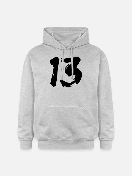 Brushed 13 - Gildan Unisex Softstyle® Midweight Hoodie - Hellgrau meliert