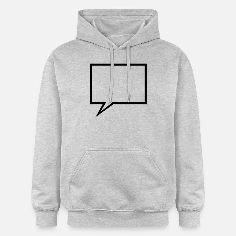 droit bulle - Sweat à capuche Softstyle® Gildan Unisexe - gris clair chiné