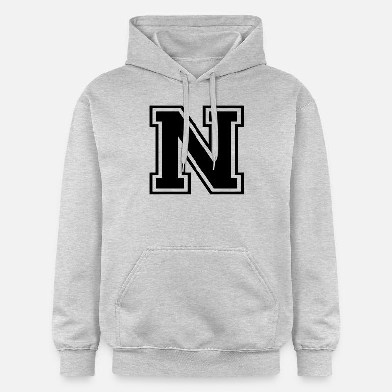 n - Sweat à capuche Softstyle® Gildan Unisexe - gris clair chiné