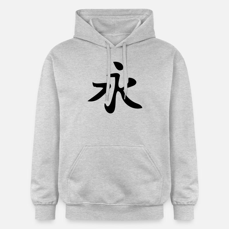 Eternity - Sweat à capuche Softstyle® Gildan Unisexe - gris clair chiné