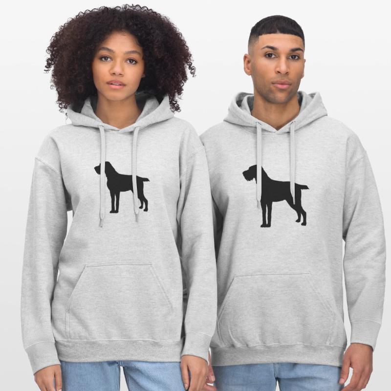 German Wirehaired Pointer Gildan Unisex Softstyle® Midweight Hoodie