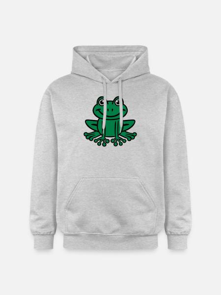 Frog - Gildan Unisex Softstyle® Midweight Hoodie - light heather grey