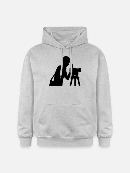 Vermesser - Gildan Unisex Softstyle® Midweight Hoodie - Hellgrau meliert