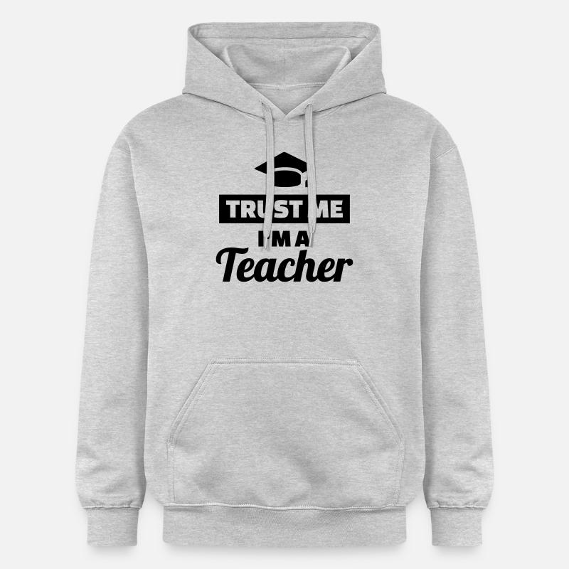 Prof - Sweat à capuche Softstyle® Gildan Unisexe - gris clair chiné