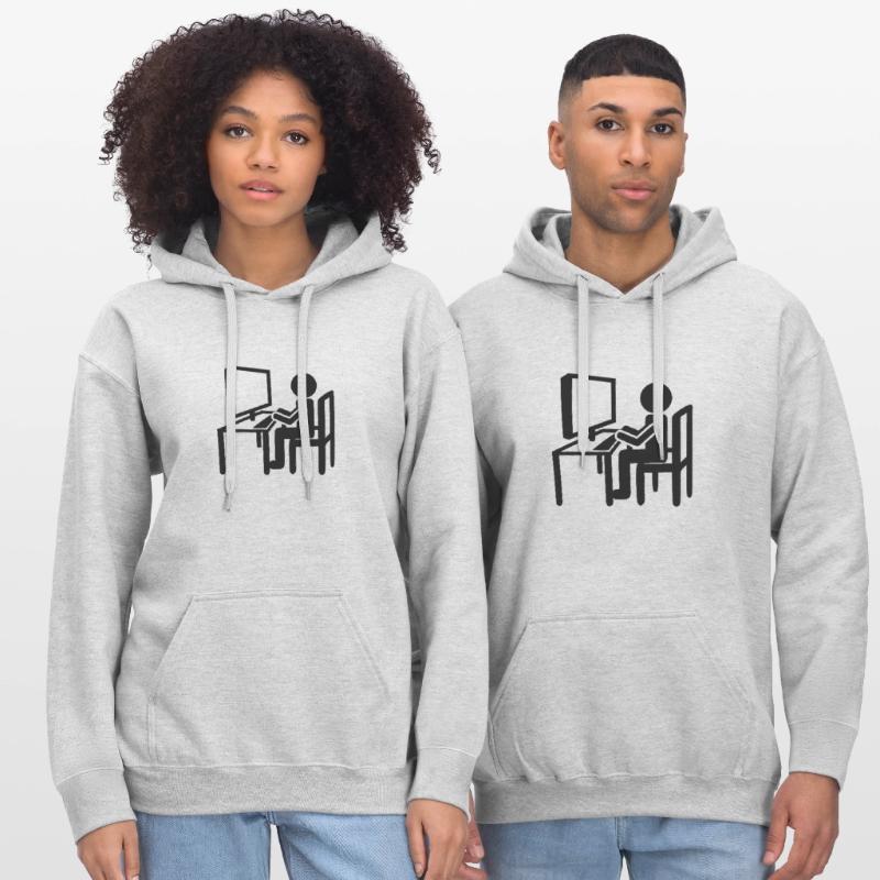 Programmatore - Computer Felpa con cappuccio unisex Softstyle® Gildan con grammatura media