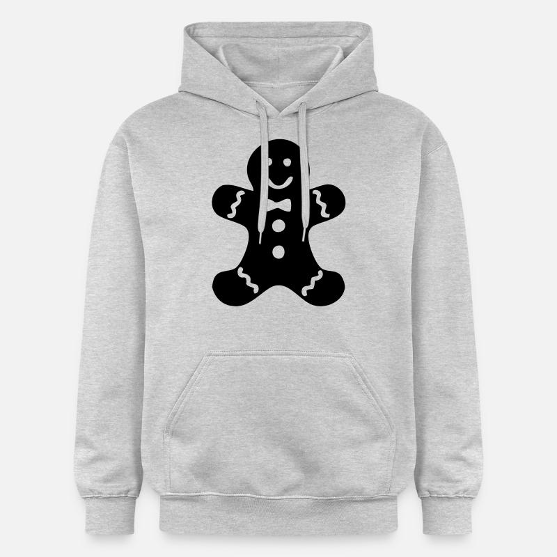 Gingerbread - Sweat à capuche Softstyle® Gildan Unisexe - gris clair chiné