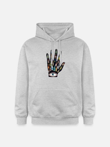 Another hand - Gildan Unisex Softstyle® Midweight Hoodie - light heather grey