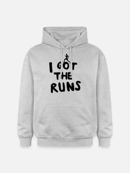 I Got the Runs - Gildan Unisex Softstyle® Midweight Hoodie - light heather grey