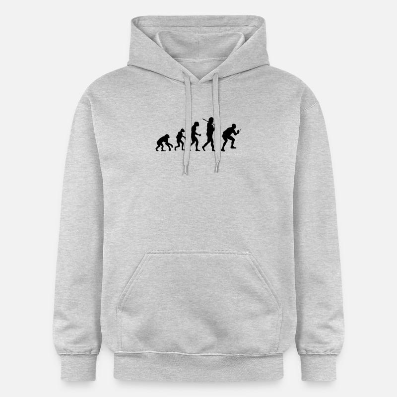 Evolution Ping-ping-l - Sweat à capuche Softstyle® Gildan Unisexe - gris clair chiné