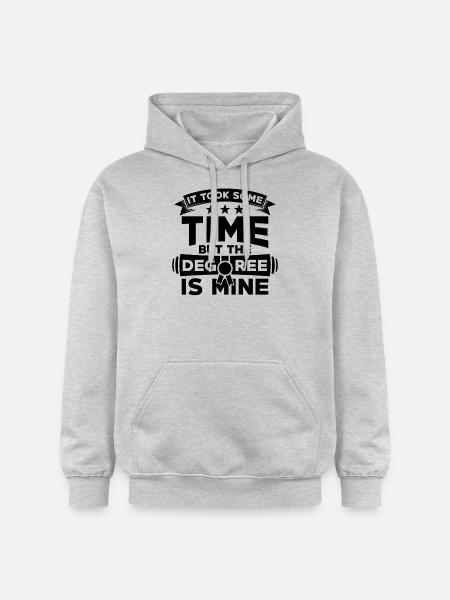Graduation Sentence - Gildan Unisex Softstyle® Midweight Hoodie - light heather grey