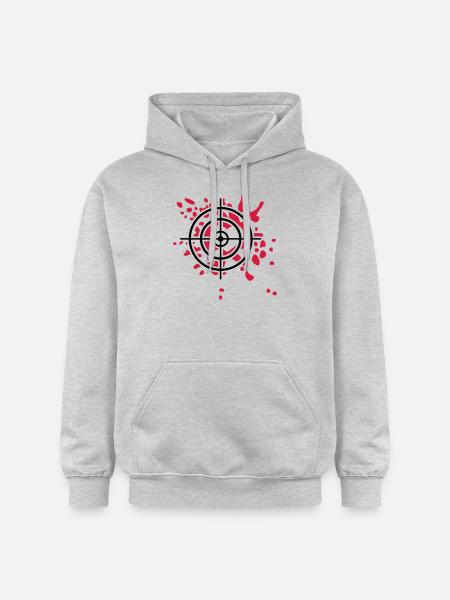 Blood - Gildan Unisex Softstyle® Midweight Hoodie - light heather grey