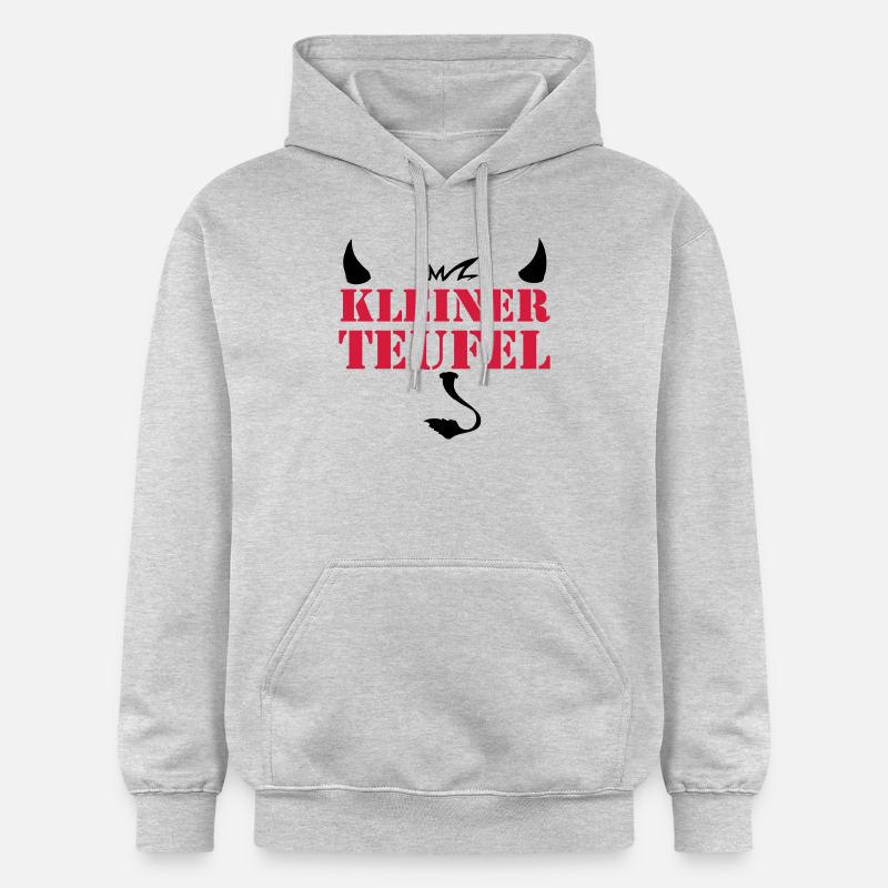 kleiner_teufel - Sweat à capuche Softstyle® Gildan Unisexe - gris clair chiné