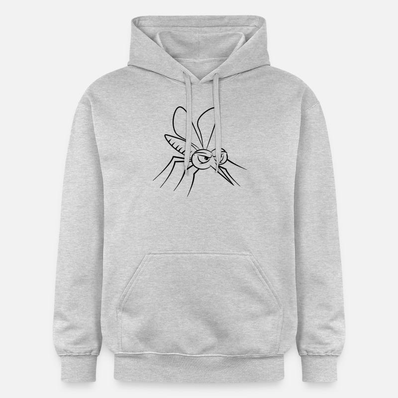 moustiques insectes - Sweat à capuche Softstyle® Gildan Unisexe - gris clair chiné