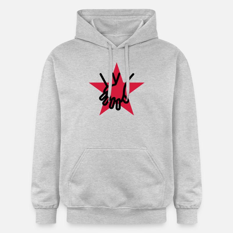 Secourisme / Secouriste / Secours / Secourir - Sweat à capuche Softstyle® Gildan Unisexe - gris clair chiné