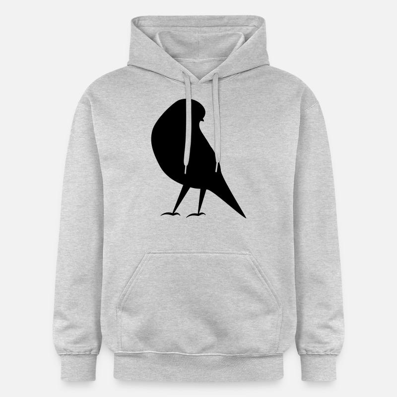 Vogel 3 - Gildan Unisex Softstyle® Midweight Hoodie - Hellgrau meliert