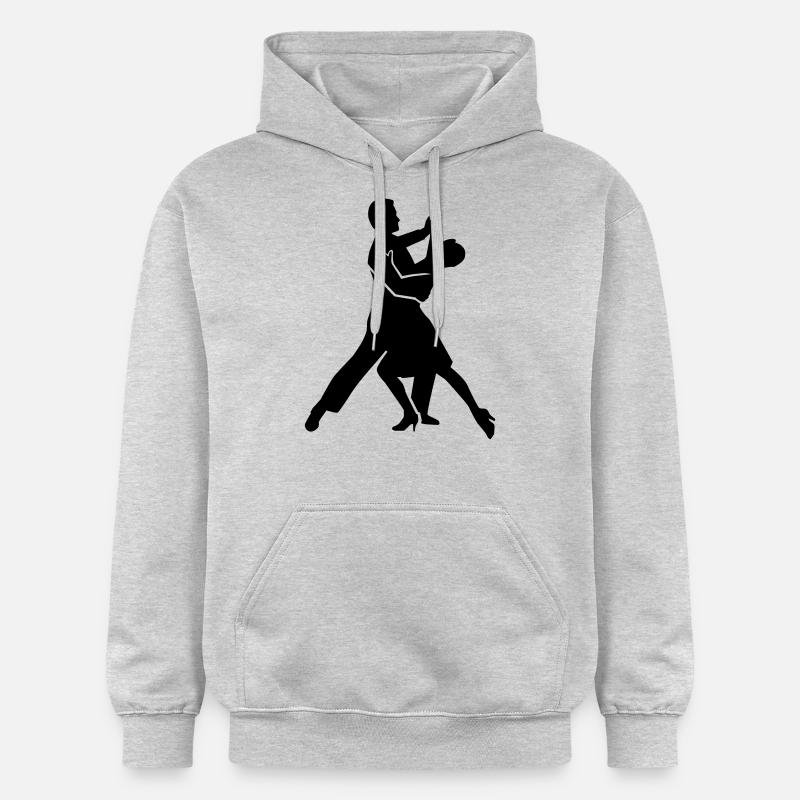 Foxtrot - Sweat à capuche Softstyle® Gildan Unisexe - gris clair chiné