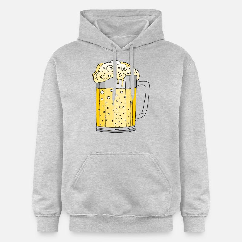 Mug - Sweat à capuche Softstyle® Gildan Unisexe - gris clair chiné
