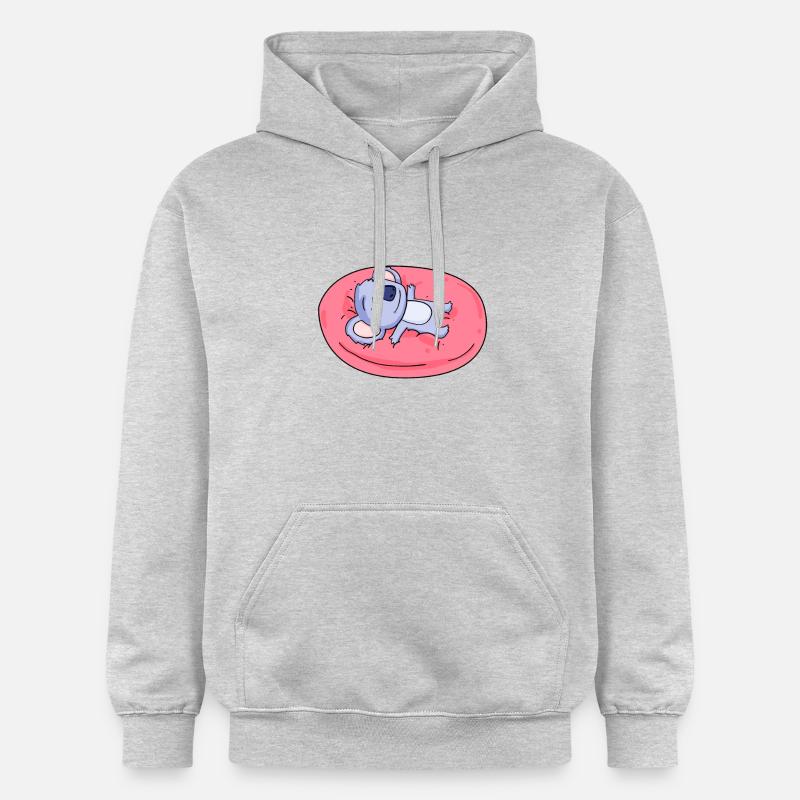 Koala - Sweat à capuche Softstyle® Gildan Unisexe - gris clair chiné