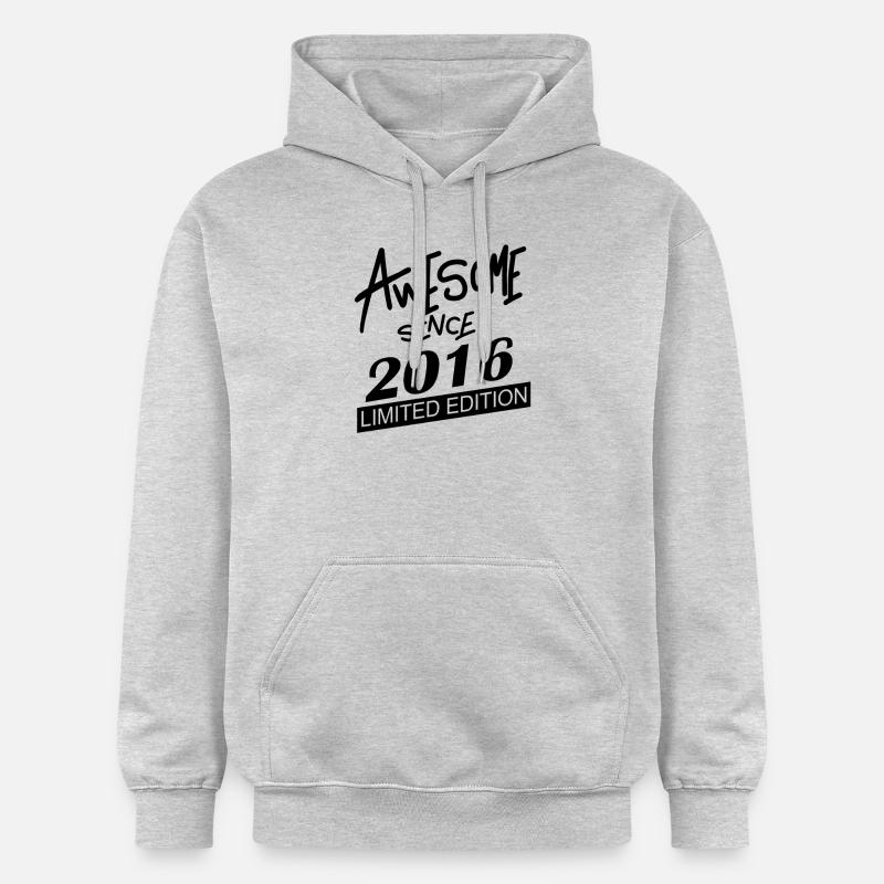 2016 - Millésime 2016 - Sweat à capuche Softstyle® Gildan Unisexe - gris clair chiné
