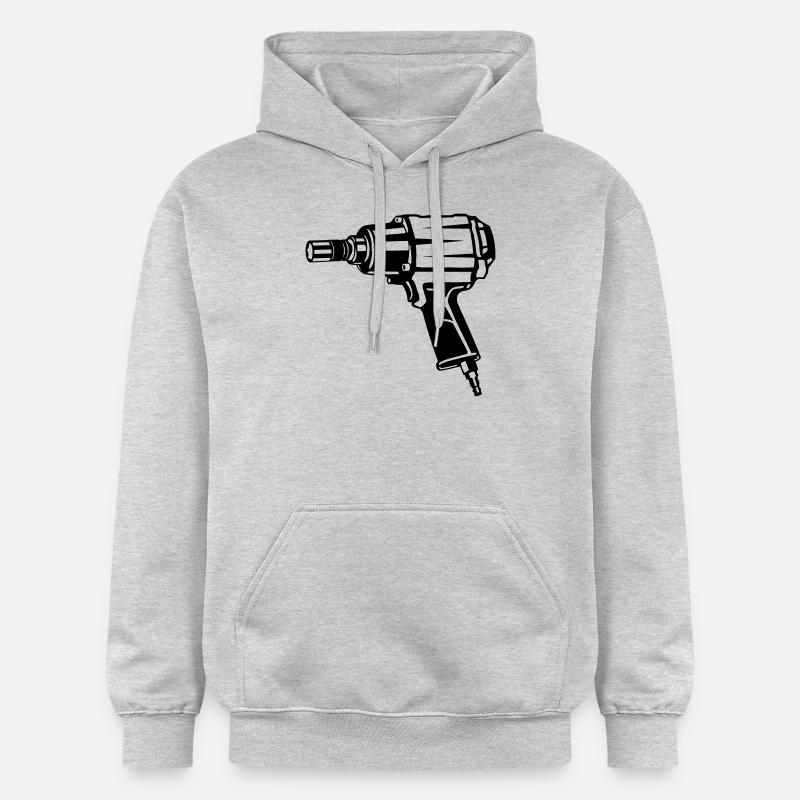 Schlagschrauber 2016 - Sweat à capuche Softstyle® Gildan Unisexe - gris clair chiné