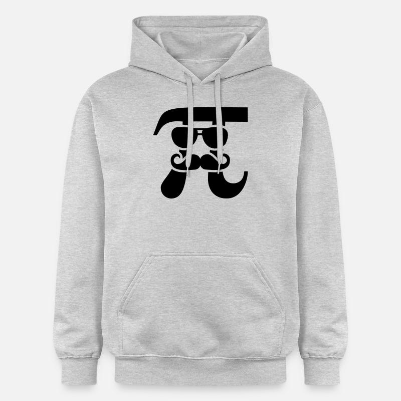 Pi - Sweat à capuche Softstyle® Gildan Unisexe - gris clair chiné