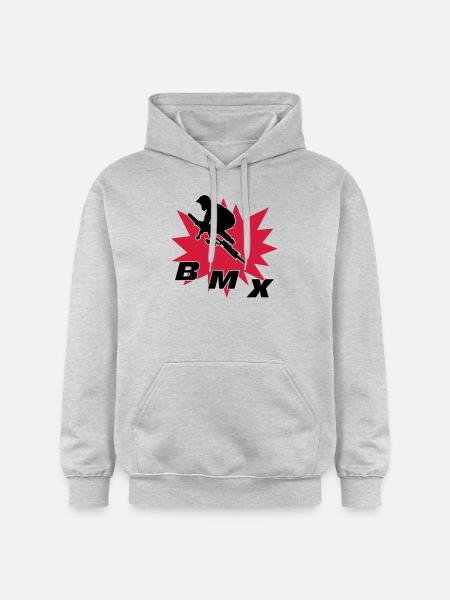 BMX - Gildan Unisex Softstyle® Midweight Hoodie - light heather grey