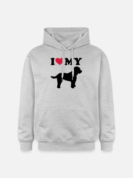 Cockapoo - Sweat à capuche Softstyle® Gildan Unisexe - gris clair chiné