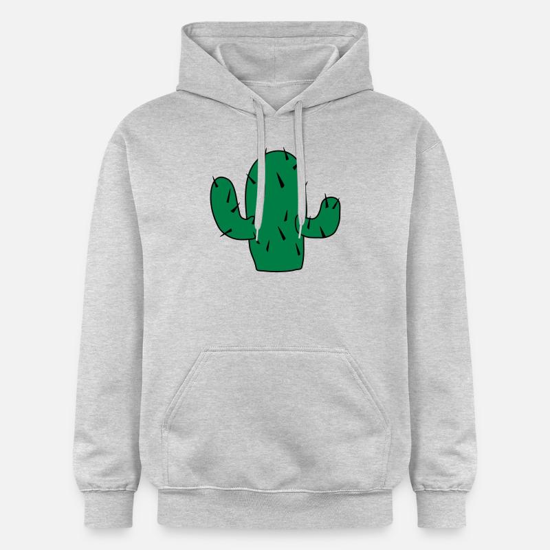 cactus_cc21 - Sweat à capuche Softstyle® Gildan Unisexe - gris clair chiné