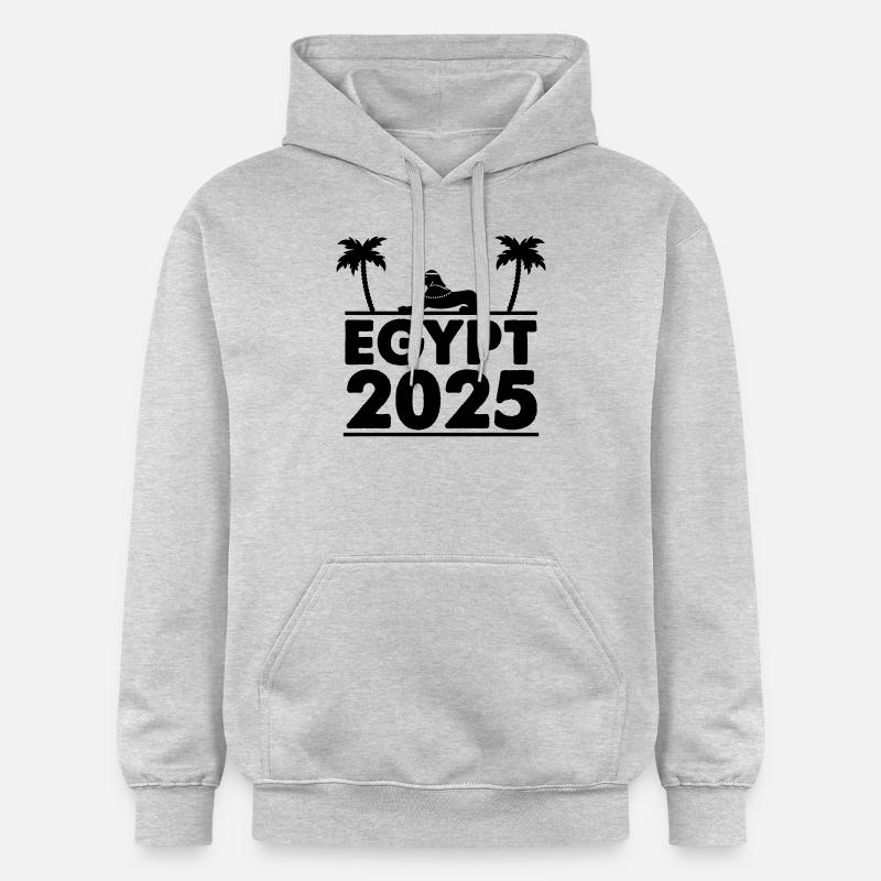 Égypte 2025 - Sweat à capuche Softstyle® Gildan Unisexe - gris clair chiné