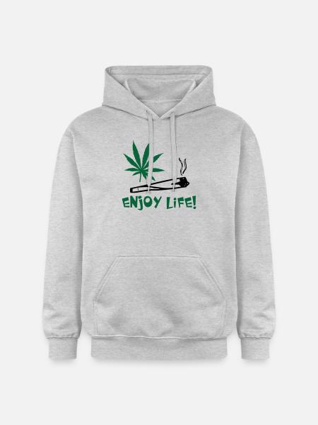 enjoylife - Gildan Unisex Softstyle® Midweight Hoodie - light heather grey