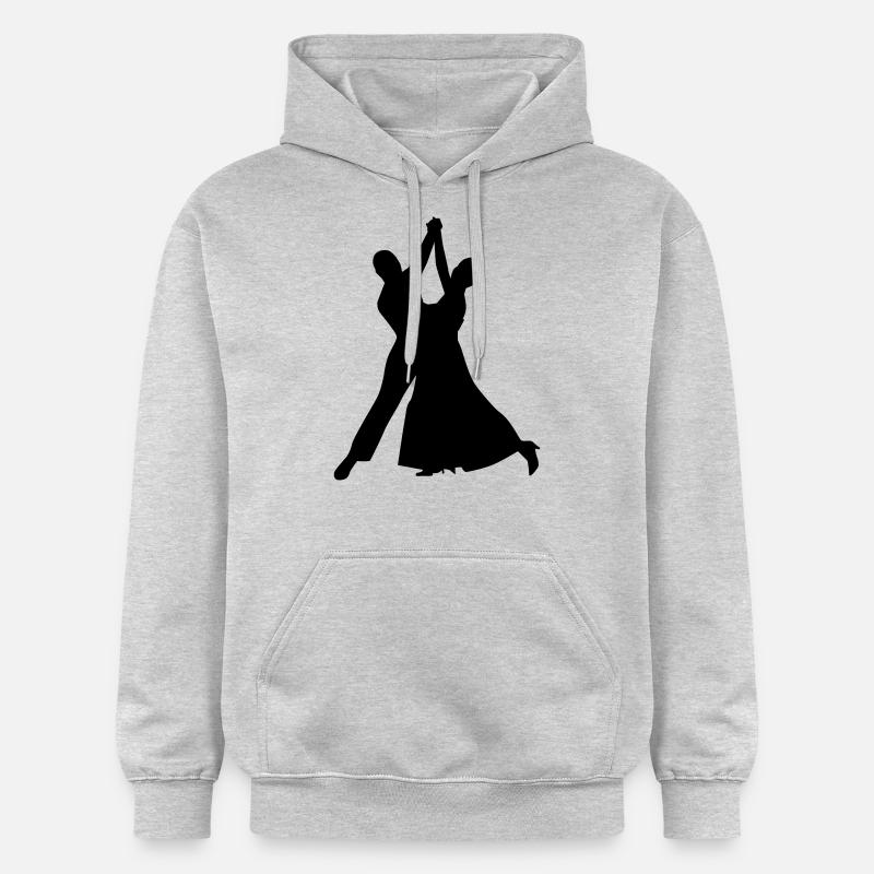 Danser - Sweat à capuche Softstyle® Gildan Unisexe - gris clair chiné