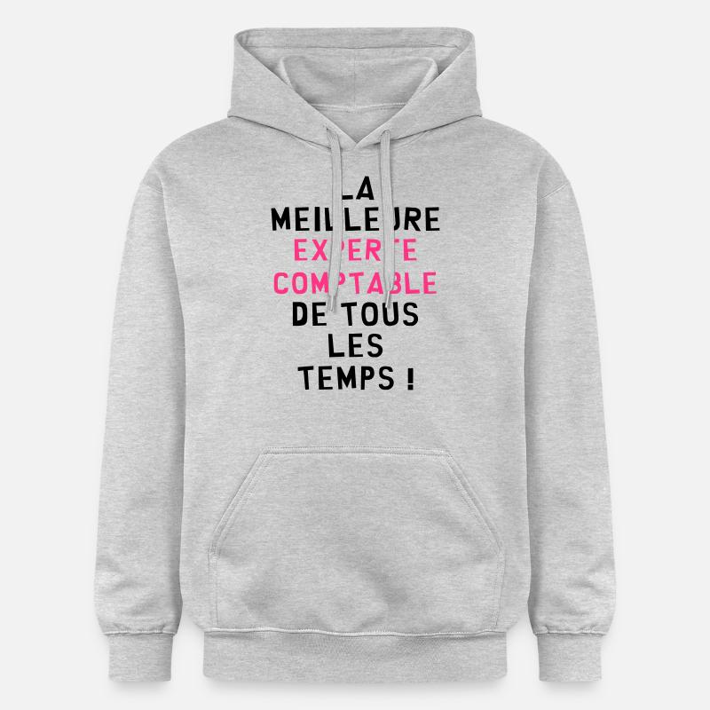 Expert Comptable / Comptabilité / Comptable / - Sweat à capuche Softstyle® Gildan Unisexe - gris clair chiné