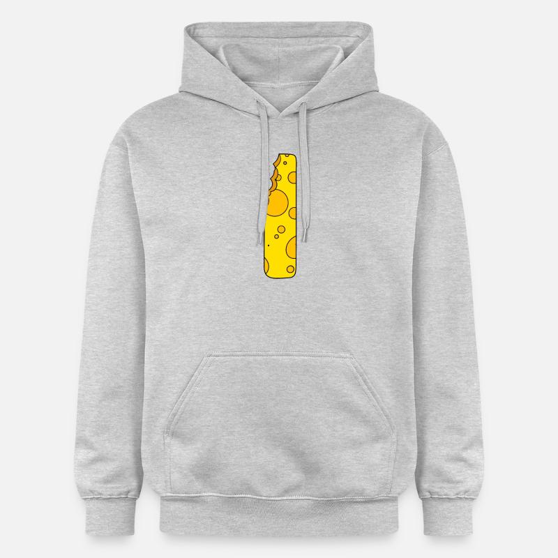 Point I - Sweat à capuche Softstyle® Gildan Unisexe - gris clair chiné