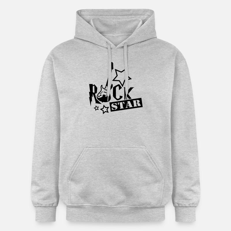 _f1 - Sweat à capuche Softstyle® Gildan Unisexe - gris clair chiné